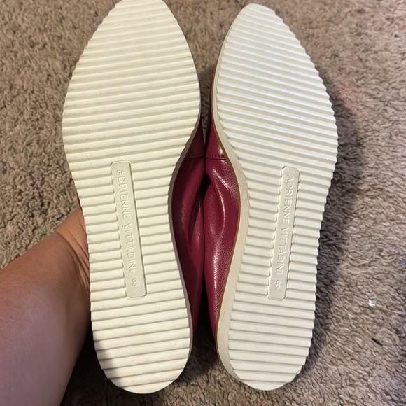 Adrienne Vittadini Lanz Flats Hot Pink sz 8 - Picture 3 of 3